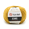 Пряжа YarnArt 'Jeans' 50гр 160м (55% хлопок, 45% полиакрил) 84 горчичный
