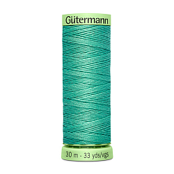 03 Нить Top Stitch 30/30 м для декоративной отстрочки, 100% полиэстер Gutermann 744506 (100 пастельно серо-зеленый)