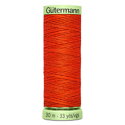 03 Нить Top Stitch 30/30 м для декоративной отстрочки, 100% полиэстер Gutermann 744506 (155 яркий апельсин)