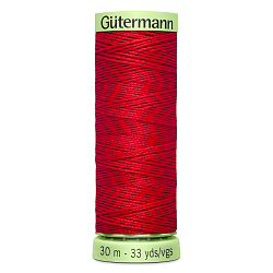03 Нить Top Stitch 30/30 м для декоративной отстрочки, 100% полиэстер Gutermann 744506 (156 красный)