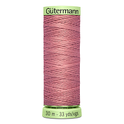 03 Нить Top Stitch 30/30 м для декоративной отстрочки, 100% полиэстер Gutermann 744506 (473 пудрово-розовый)