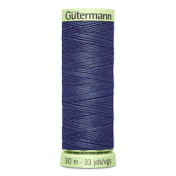 03 Нить Top Stitch 30/30 м для декоративной отстрочки, 100% полиэстер Gutermann 744506 (537 т.серо-синий джинс)