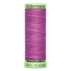 03 Нить Top Stitch 30/30 м для декоративной отстрочки, 100% полиэстер Gutermann 744506 (716 сиренево-розовый)