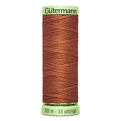 03 Нить Top Stitch 30/30 м для декоративной отстрочки, 100% полиэстер Gutermann 744506 (847 медно-коричневый)