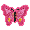 Термоаппликация 'Бабочка', 5.4*7см, Hobby&Pro ярко-розовый