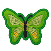 Термоаппликация 'Бабочка', 5.4*7см, Hobby&Pro зеленый