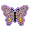 Термоаппликация 'Бабочка', 5.4*7см, Hobby&Pro фиолетовый