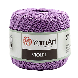 Пряжа "YarnArt" Пряжа YarnArt 'Violet' 50гр 282м (100% мерсеризованный хлопок)