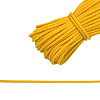 С831 Шнур отделочный плетеный, 4 мм*30 м желтый