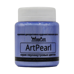 Краска акриловая ArtPearl, ультрамарин, 80мл Wizzart