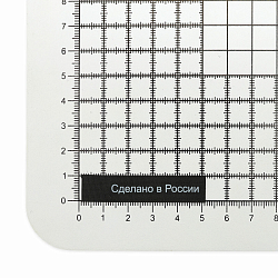 Этикетка 'Сделано в России' 10*50мм П/Э, 100шт/упак, черный фон/белый шрифт (MN)