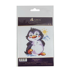 0-32 Набор для вышивания АЛИСА 'Пингвинёнок' 9*11см