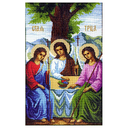344 Набор для вышивания 'Чарівна Мить' 'Икона Пресвятой Троицы', 26*37,5 см