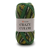 Пряжа YarnArt 'Crazy color' 100гр 260м (25% шерсть,75% акрил) 163 секционный