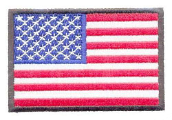 AD1118 Термоаппликация 'Флаг США', 5*7,5 см, Hobby&Pro