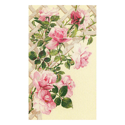 898 Набор для вышивания Риолис 'Розовые розы', 35*55 см