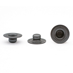 Кнопки установочные тип контакта "пружина" BIG 1213 Часть кнопки 520 (S-образная) 11,5мм (C) металл, черненый BIG