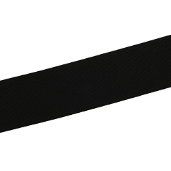 Лента тканая эластичная 50мм*20м черная