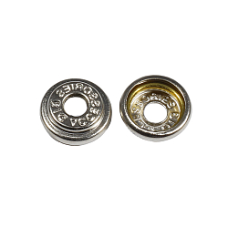 Кнопки установочные тип контакта "кольцо"  BIG 1002-14 Часть кнопки 9 (O-образная) 14мм (B) металл, никель ГР
