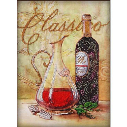 50114 Набор для вышивания бисером Astrea 'Графин и вино', 30х40 см