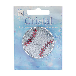 18209 Аппликация на клеевой основе,'Мяч',Cristal