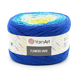Пряжа YarnArt 'Flowers Vivid' 250гр 1000м (55% хлопок, 45% полиакрил)