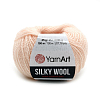 Пряжа YarnArt 'Silky Wool' 25гр 190м (35% шелковая вискоза, 65% шерсть мериноса) 341 пудровый