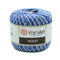 Пряжа YarnArt 'Violet Melange' 50гр 282м (100% мерсеризированный хлопок)