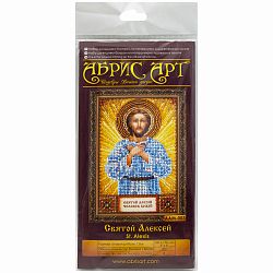ААМ-003 Набор для вышивания бисером 'Абрис Арт' 'Святой Алексей', 10*15 см