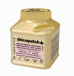 Лак защитный ультра-глянец №2 Decopatch-Aquapro Ultra Brilliant, золото, 180 мл