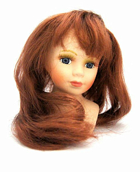 Волосы для кукол П 80 (прямые)