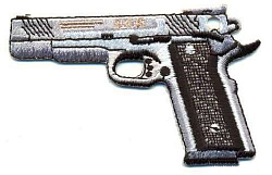 AD1183 Термоаппликация 'Пистолет', 5*8 см, Hobby&Pro