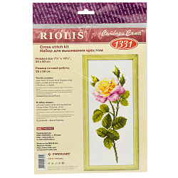 1331 Набор для вышивания Riolis 'Дивный цветок', 20*50 см