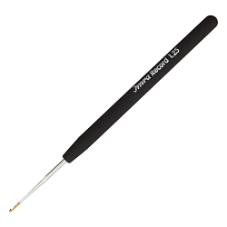 Prym 175622 Крючок IMRA Record для тонкой пряжи, мягкая ручка, сталь, 1,25 мм, Prym