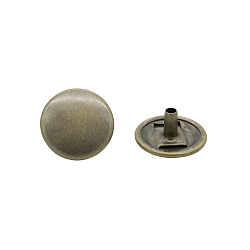 Кнопки установочные тип контакта "пружина" BIG 1372 Кнопка 5/15 (S-образная) 15мм (A) металл, латунь BIG