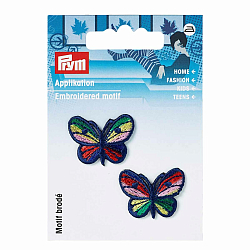 Prym 925221 Аппликация Синие бабочки, малая Prym