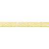 Лента отделочная тканая (вискоза) 69 3 желтый/белый