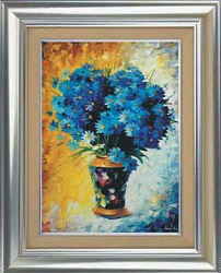 1020 Мозаика Cristal 'Синий букет', 50*70 см