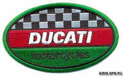 Термоаппликация AD1223 Ducati Motorcycles, 6*10 см, Hobby&Pro