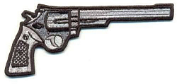 AD1237 Термоаппликация 'Пистолет', 5*10 см, Hobby&Pro