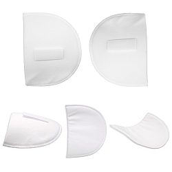 Плечевые накладки разные ВК-10/6 Плечевые накладки с плотной обшивкой и конт.-лентой, втачные, белый, 10*100*145 мм