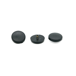 Кнопки установочные тип контакта "пружина" BIG 1548 Кнопка 5/20 (S-образная) 20мм (A) резина, черный