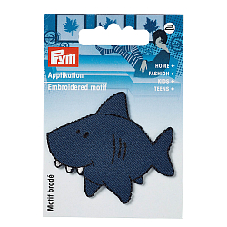925436 Аппликация Акула синий цв. Prym
