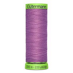 02 Нить Extra Fine 150/200 м для особо деликатных материалов, 100% полиэстер Gutermann 744581 (716 сиренево-розовый)