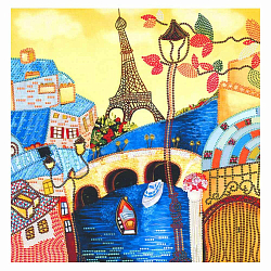 НК2075 Набор для вышивания бисером 'Нова Слобода' 'Весна в Париже', 28x28 см