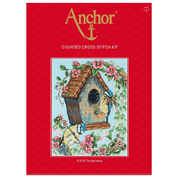 PCE742 Набор для вышивания Anchor 'Птичий домик' 25х20 см