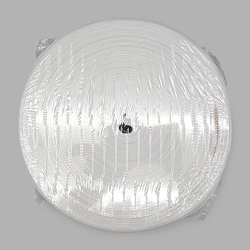 8125-XD Тесьма шторная 1/2,5 'Вафельная складка' (2 ряда петель, 4 шнура) 82мм*100м, прозрачный