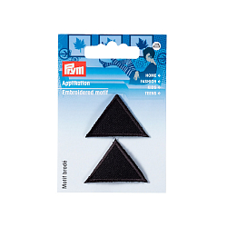 Prym 925466 Аппликация Треугольники, большие, черный цв. Prym