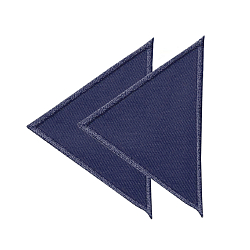 Prym 925472 Аппликация Треугольники, большие, /темно-синий цв. Prym