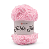 Пряжа YarnArt 'Fable Fur' 100гр 100м (100% микрополиэстер) 977 светло-розовый